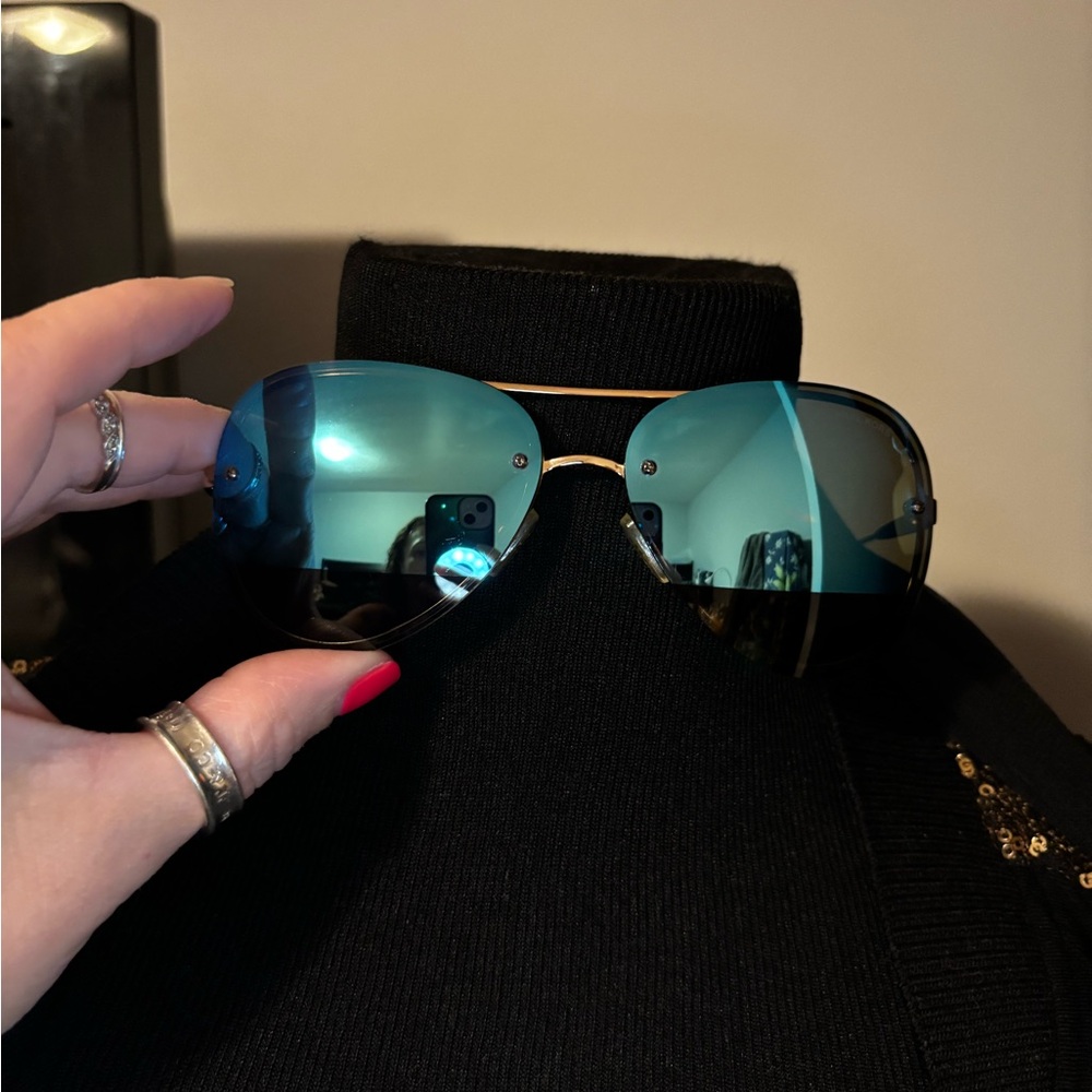 MK - Michael Kors - Stylish Blue Sunglasses